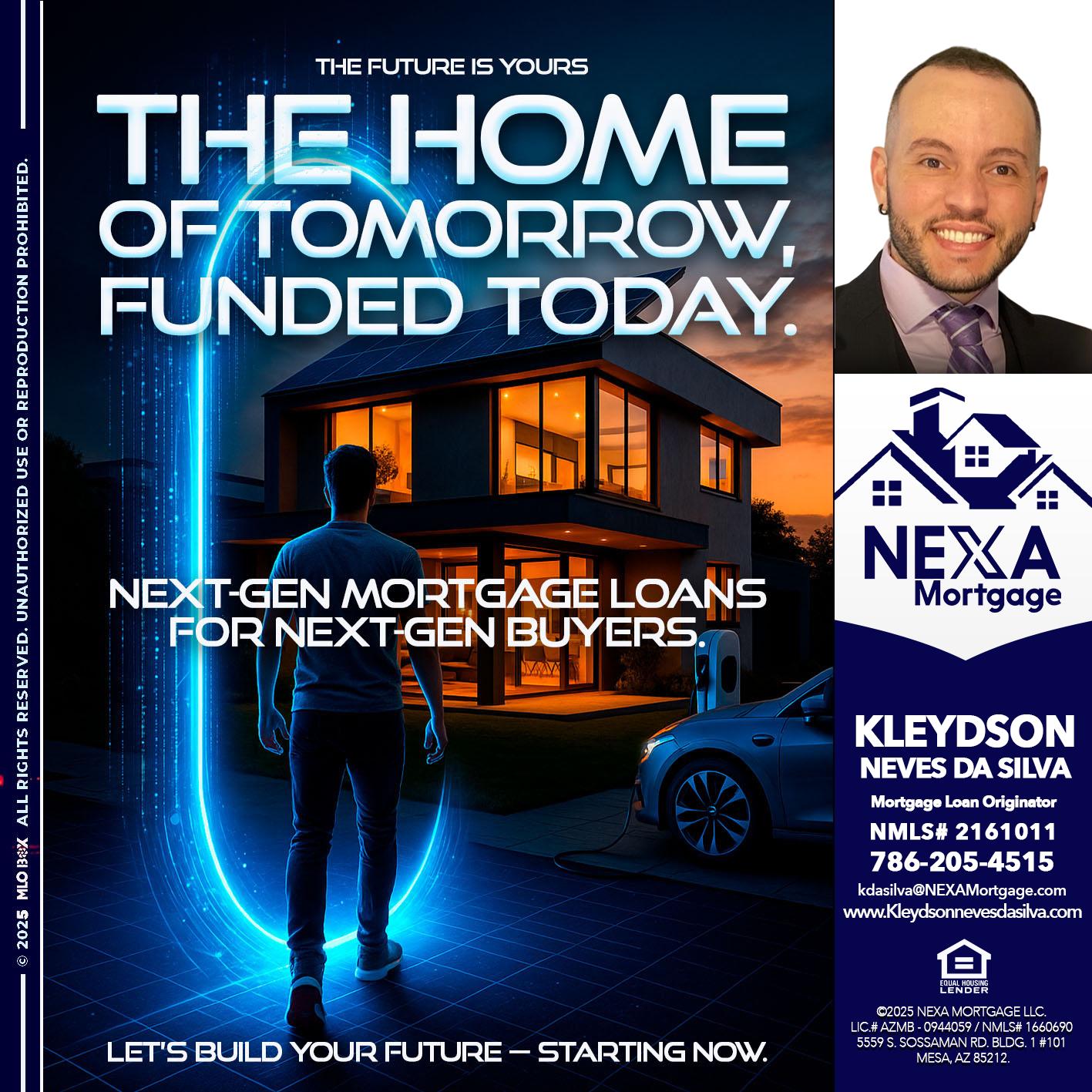 THE HOME - Kleydson Neves Da Silva -Mortgage Loan Originator