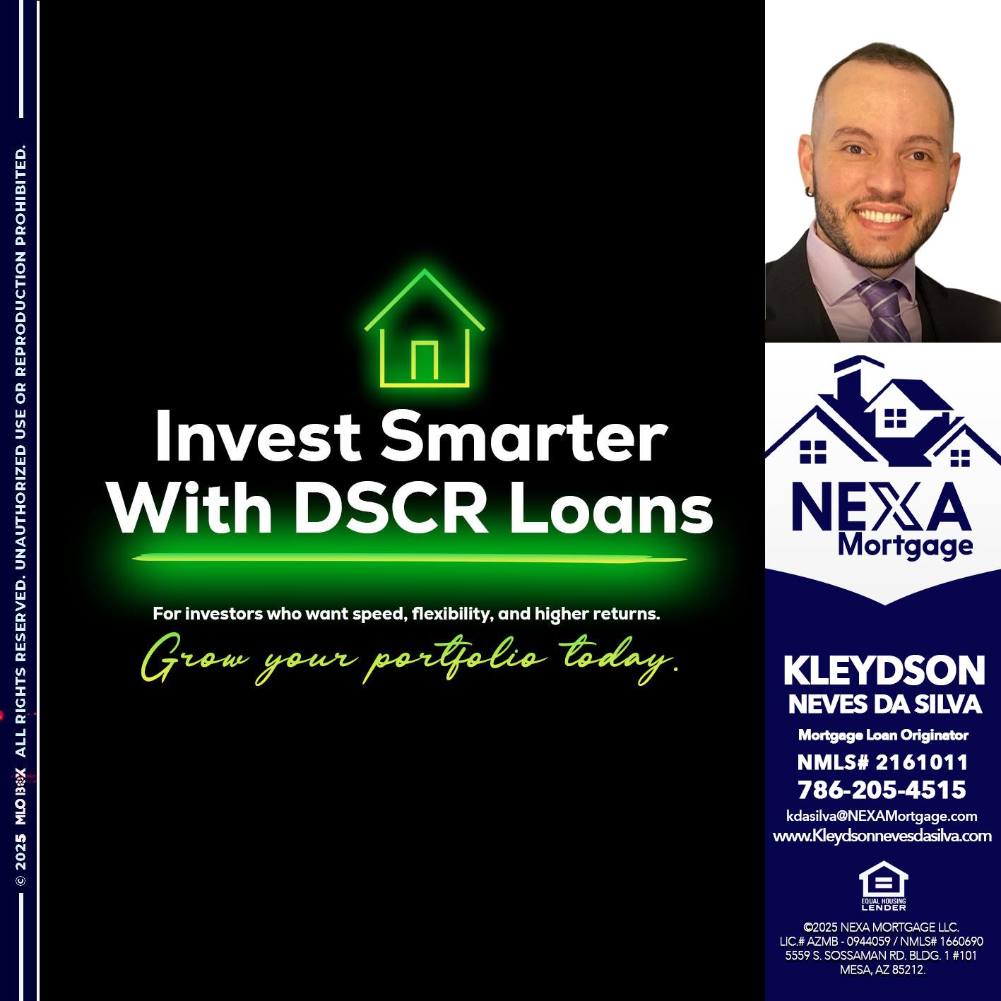 invest smarter - Kleydson Neves Da Silva -Mortgage Loan Originator