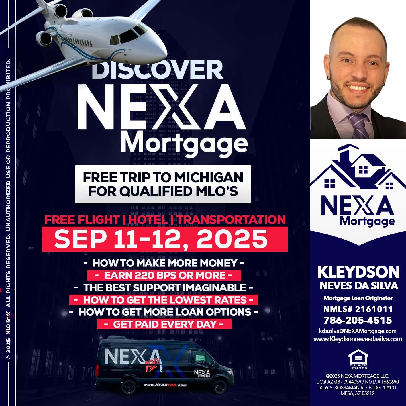 DISCOVER NEXA MORTGAGE - Kleydson Neves Da Silva -Mortgage Loan Originator