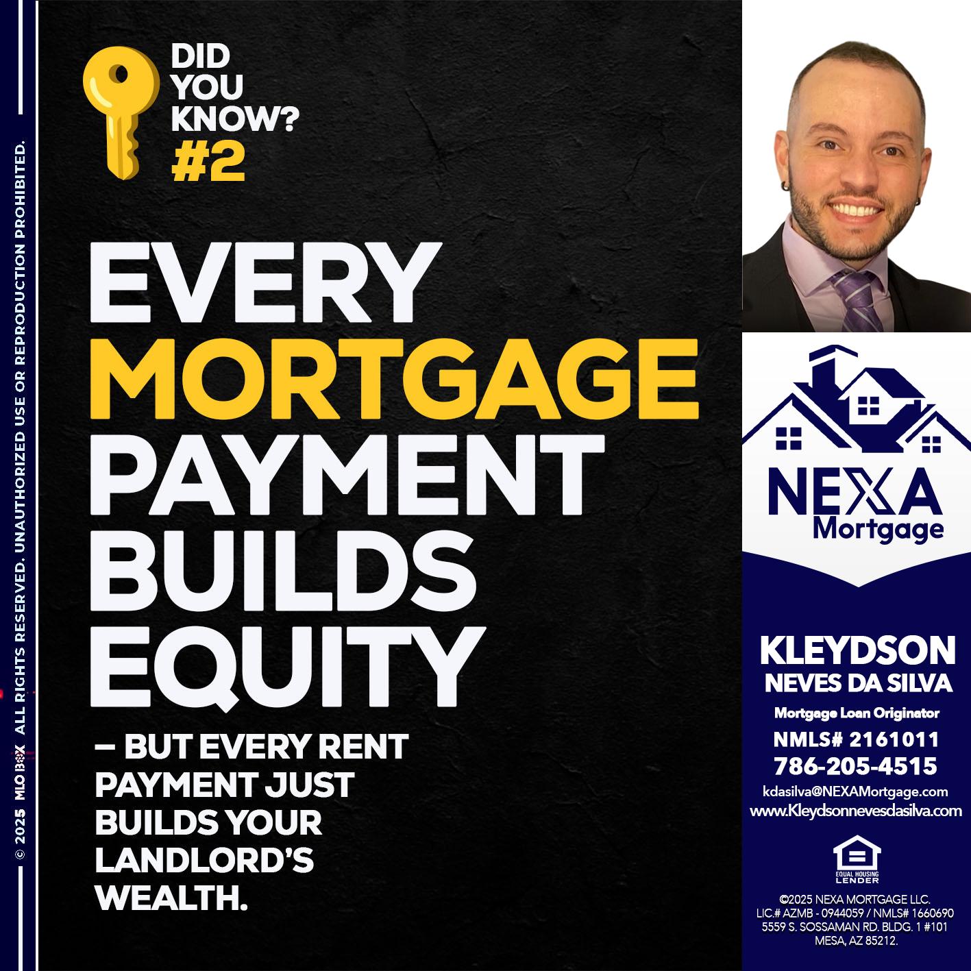 DID YOU KNOW? - Kleydson Neves Da Silva -Mortgage Loan Originator