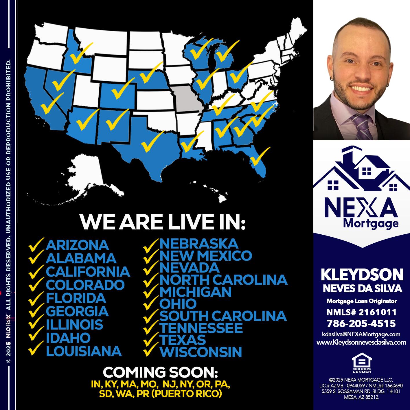 New Mexico live - Kleydson Neves Da Silva -Mortgage Loan Originator