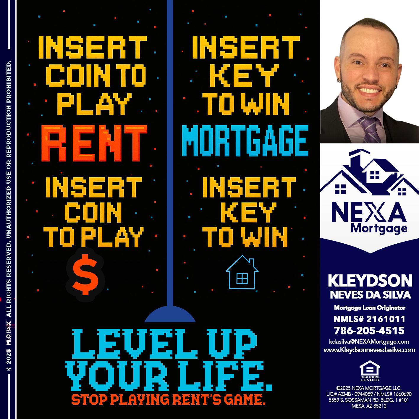 INSERT COIN - Kleydson Neves Da Silva -Mortgage Loan Originator