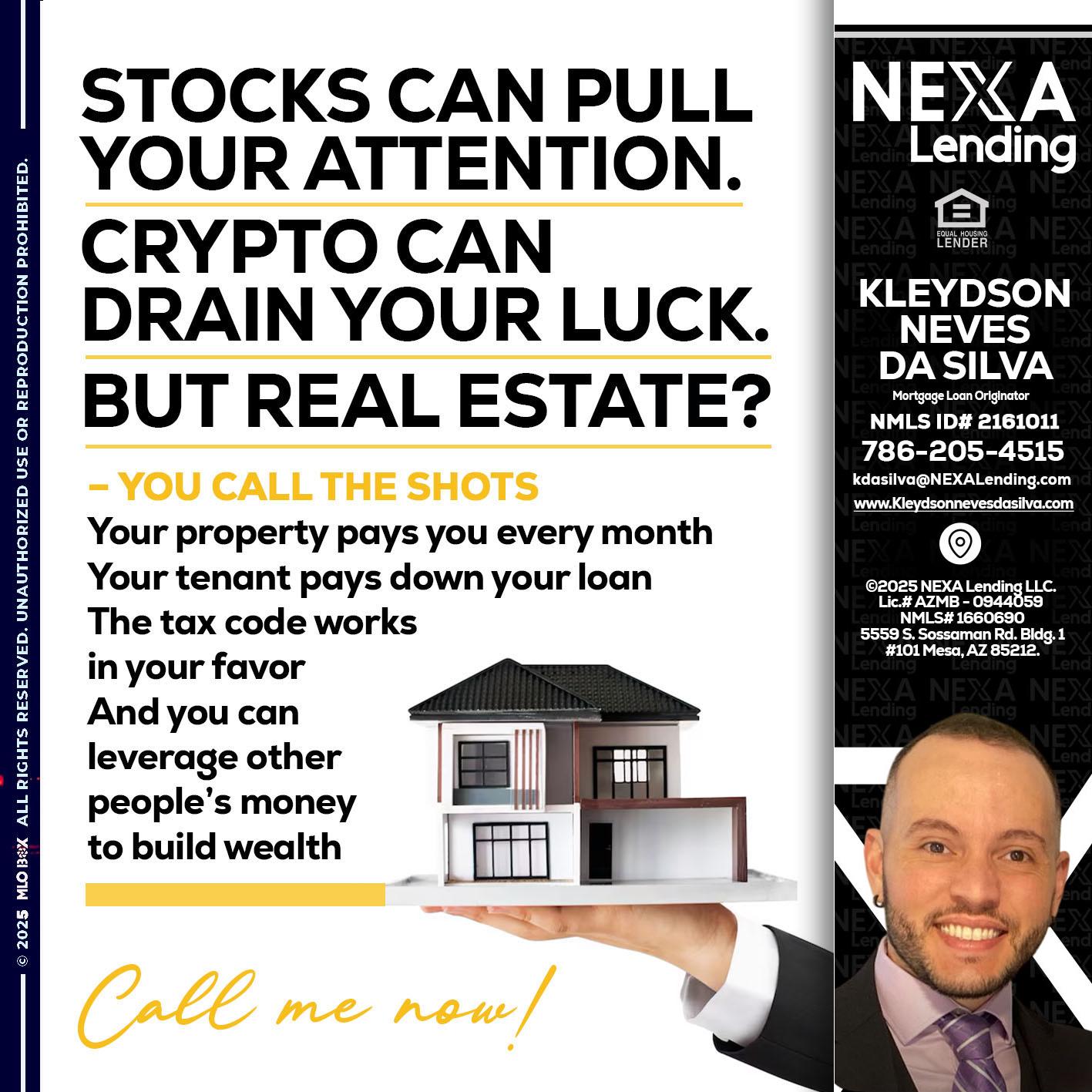 STOCK CAN - Kleydson Neves Da Silva -Mortgage Loan Originator