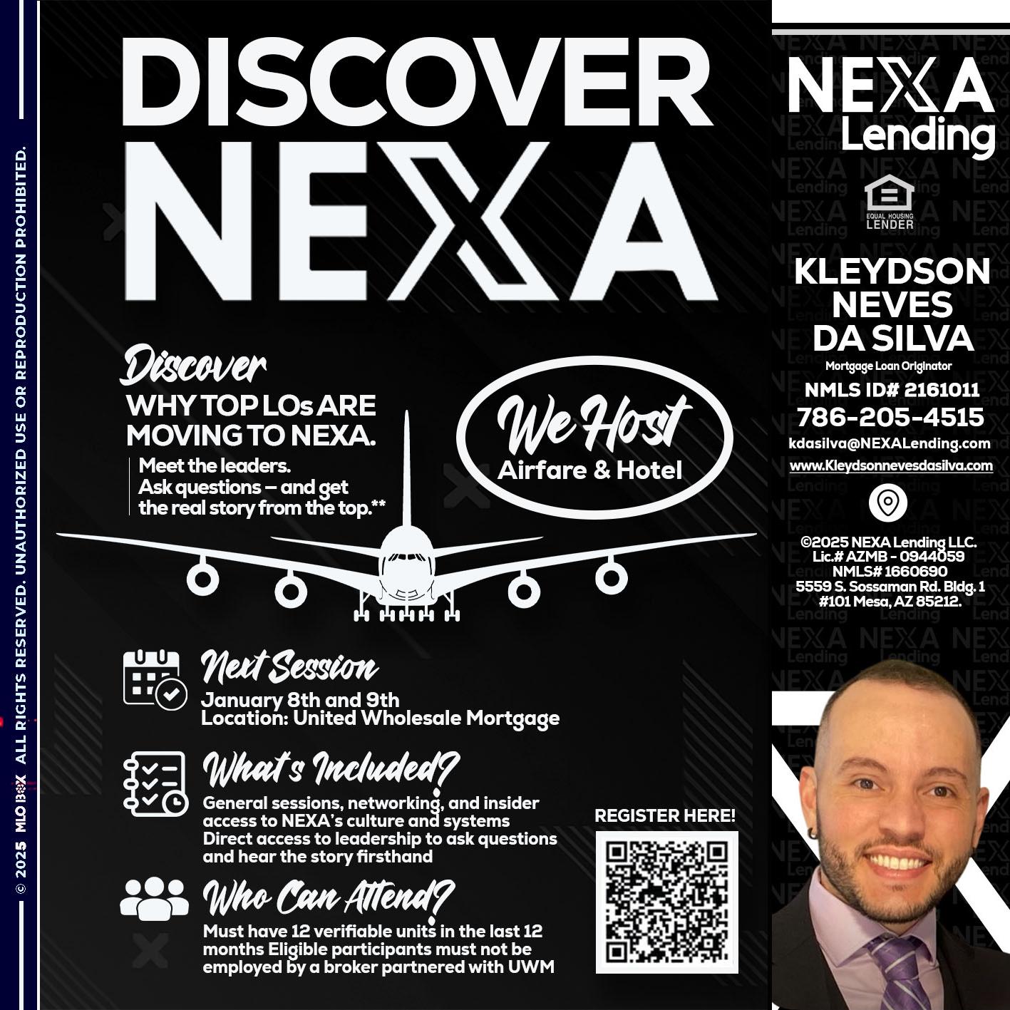 DISCOVER NEXA - Kleydson Neves Da Silva -Mortgage Loan Originator