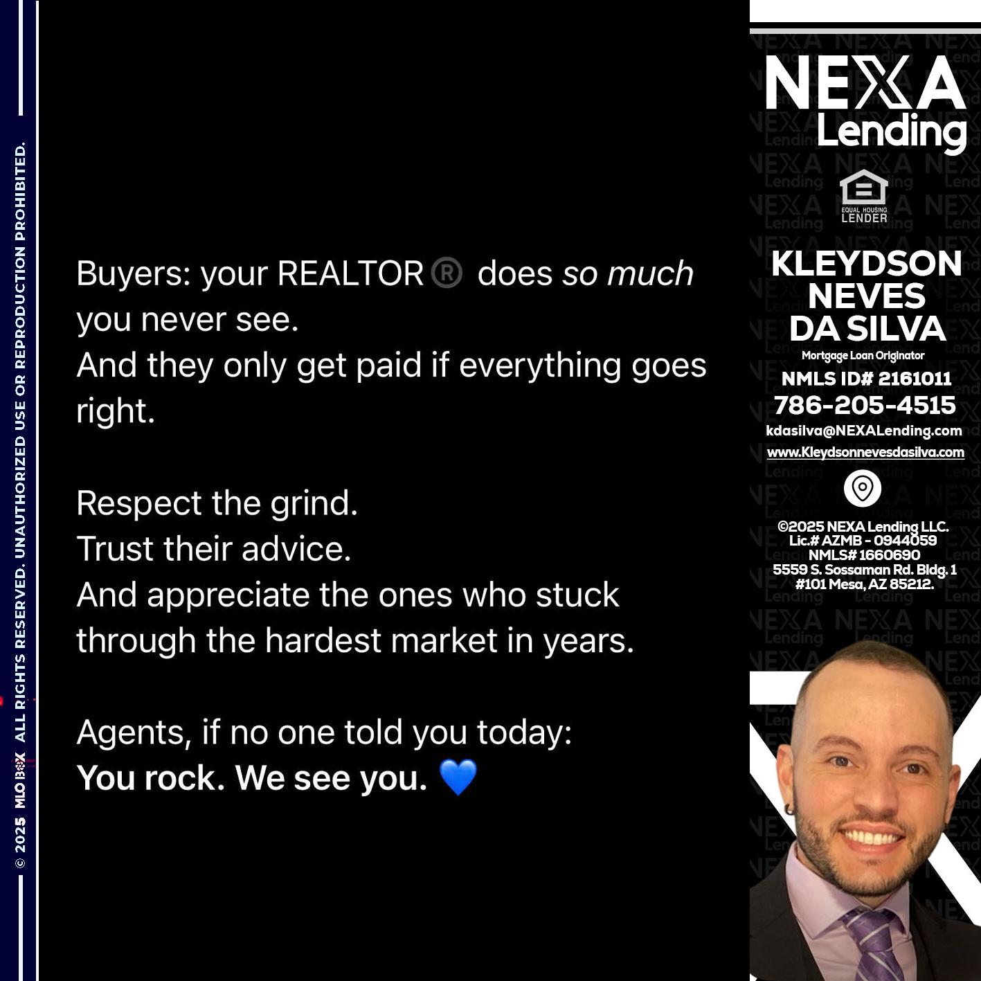 BUYERS - Kleydson Neves Da Silva -Mortgage Loan Originator