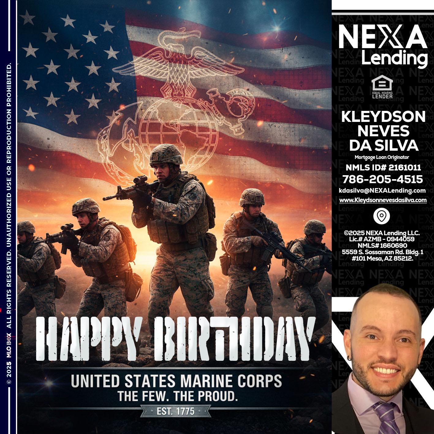 happy birthday - Kleydson Neves Da Silva -Mortgage Loan Originator
