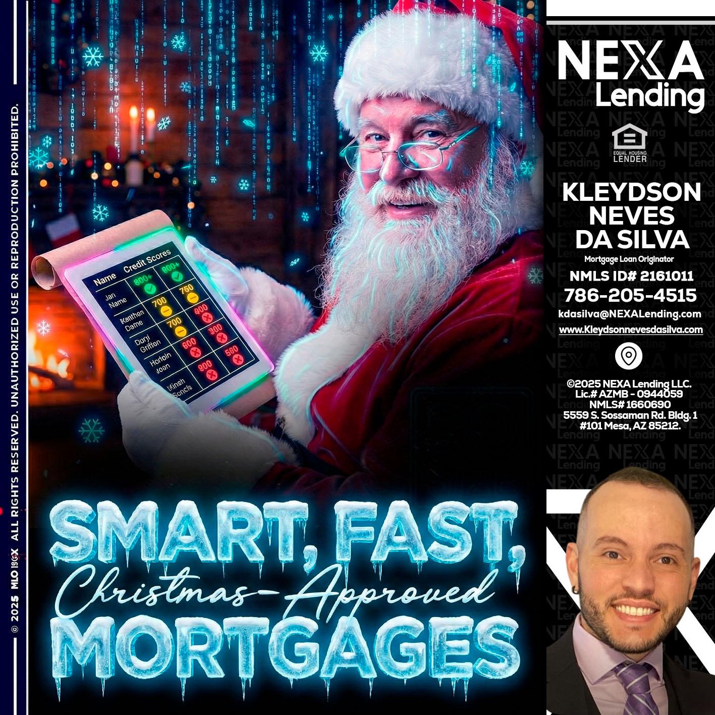 SMART, FAST - Kleydson Neves Da Silva -Mortgage Loan Originator