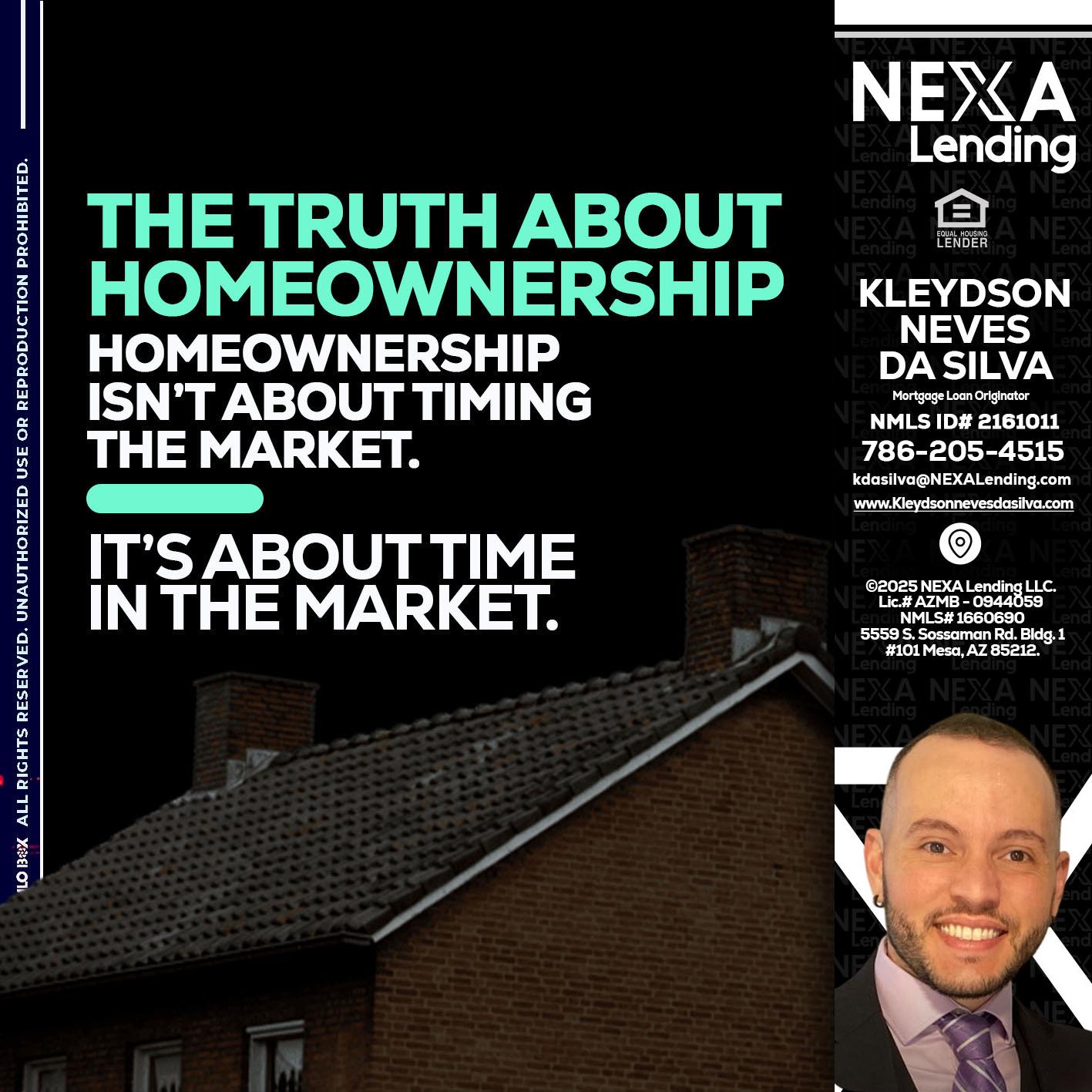 THE TRUTH ABOUT - Kleydson Neves Da Silva -Mortgage Loan Originator