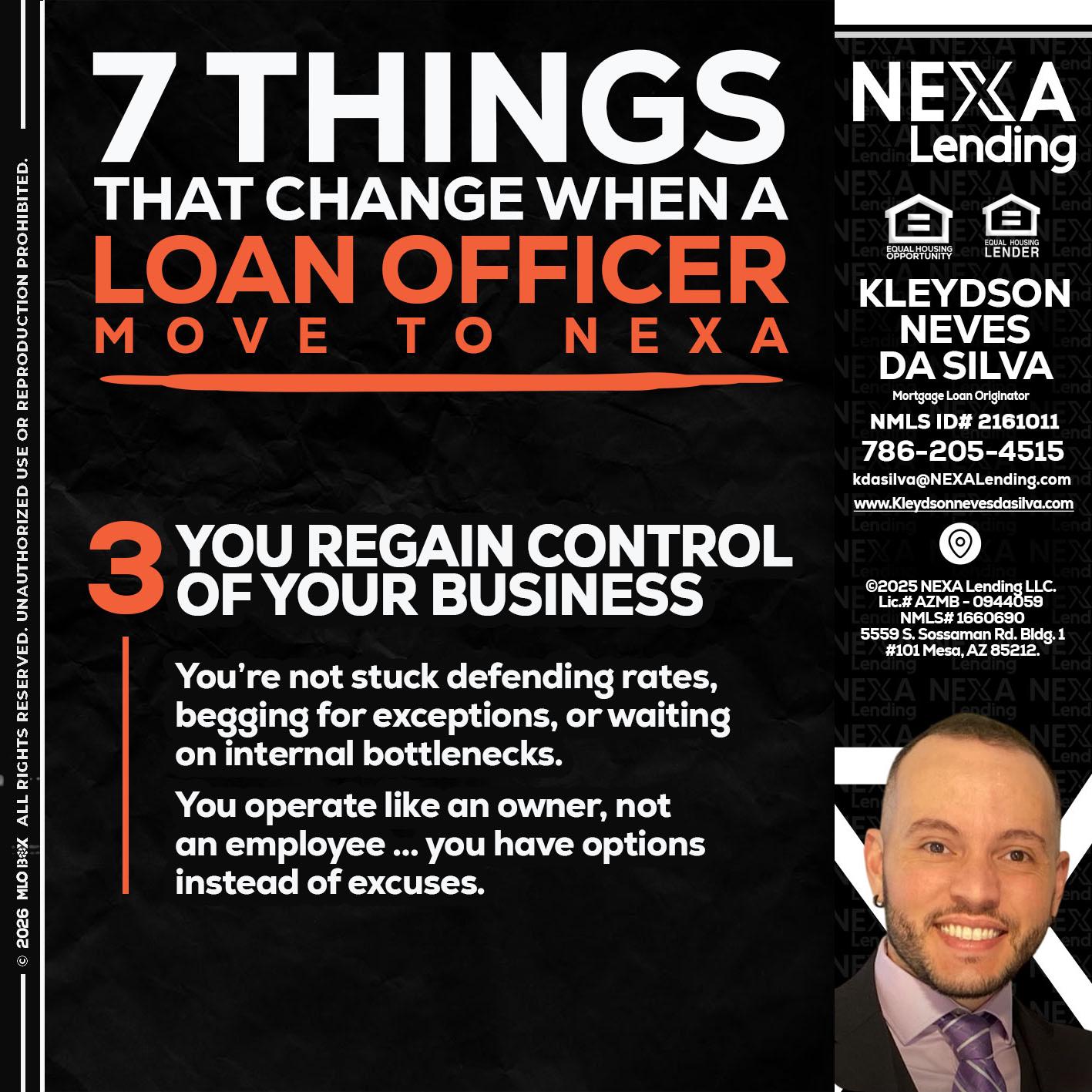 7 things (3) - Kleydson Neves Da Silva -Mortgage Loan Originator