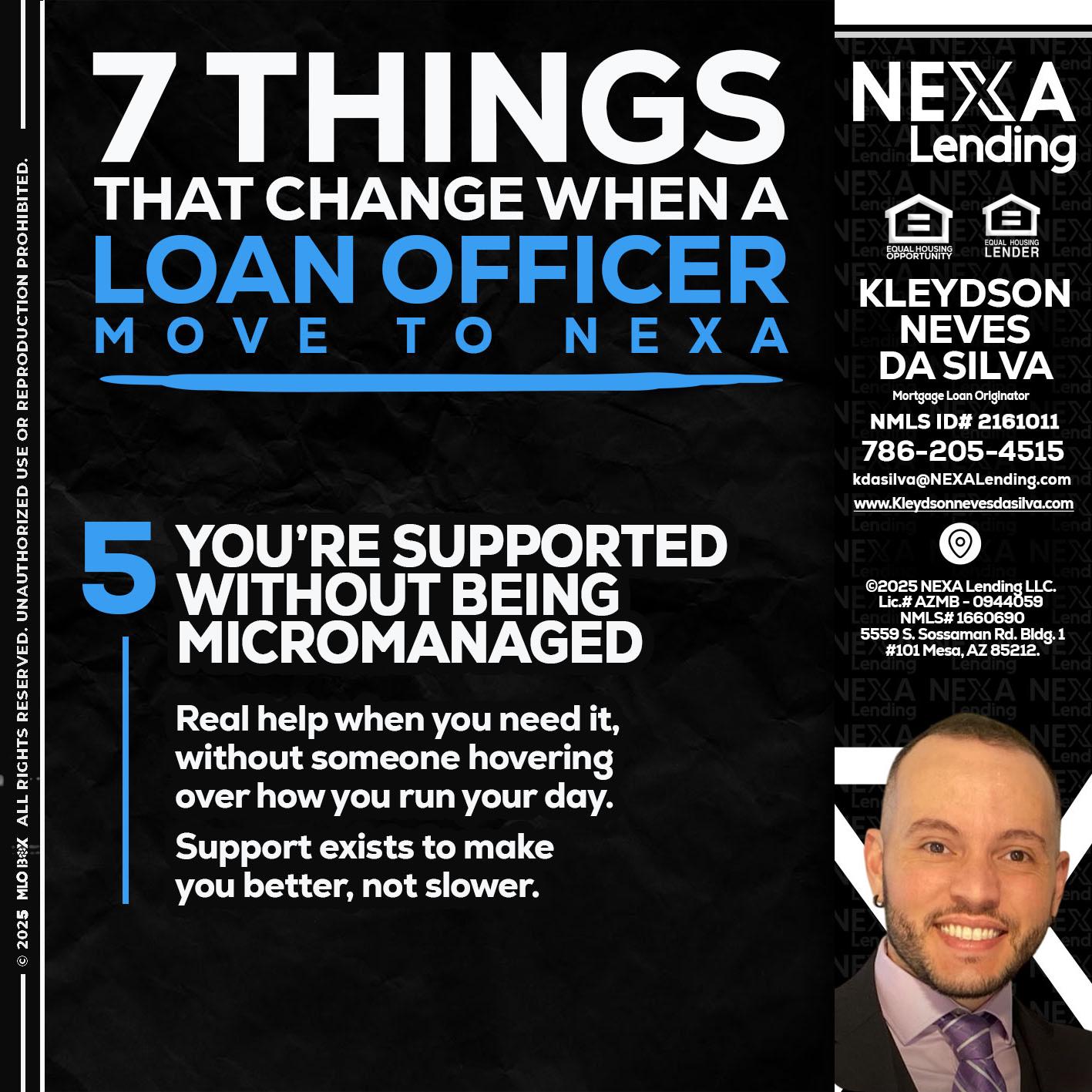 7 THINGS (5) - Kleydson Neves Da Silva -Mortgage Loan Originator