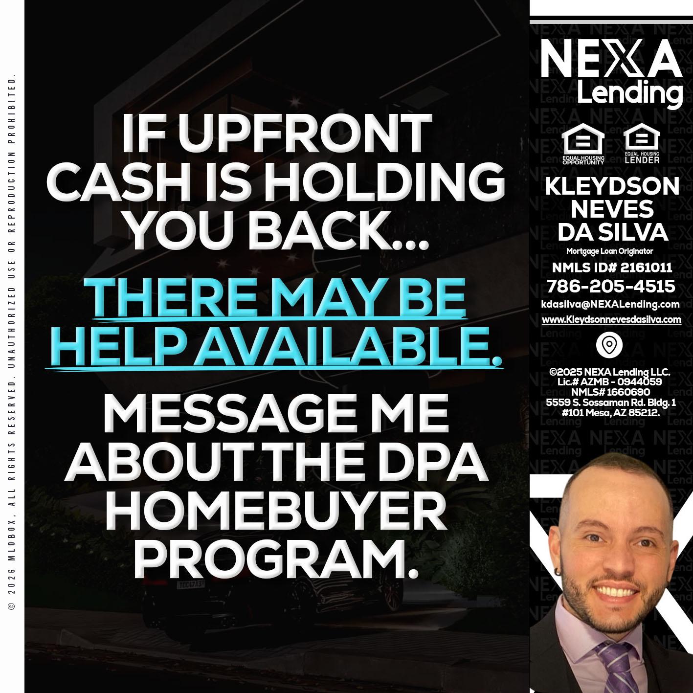 IF UPFRONT - Kleydson Neves Da Silva -Mortgage Loan Originator