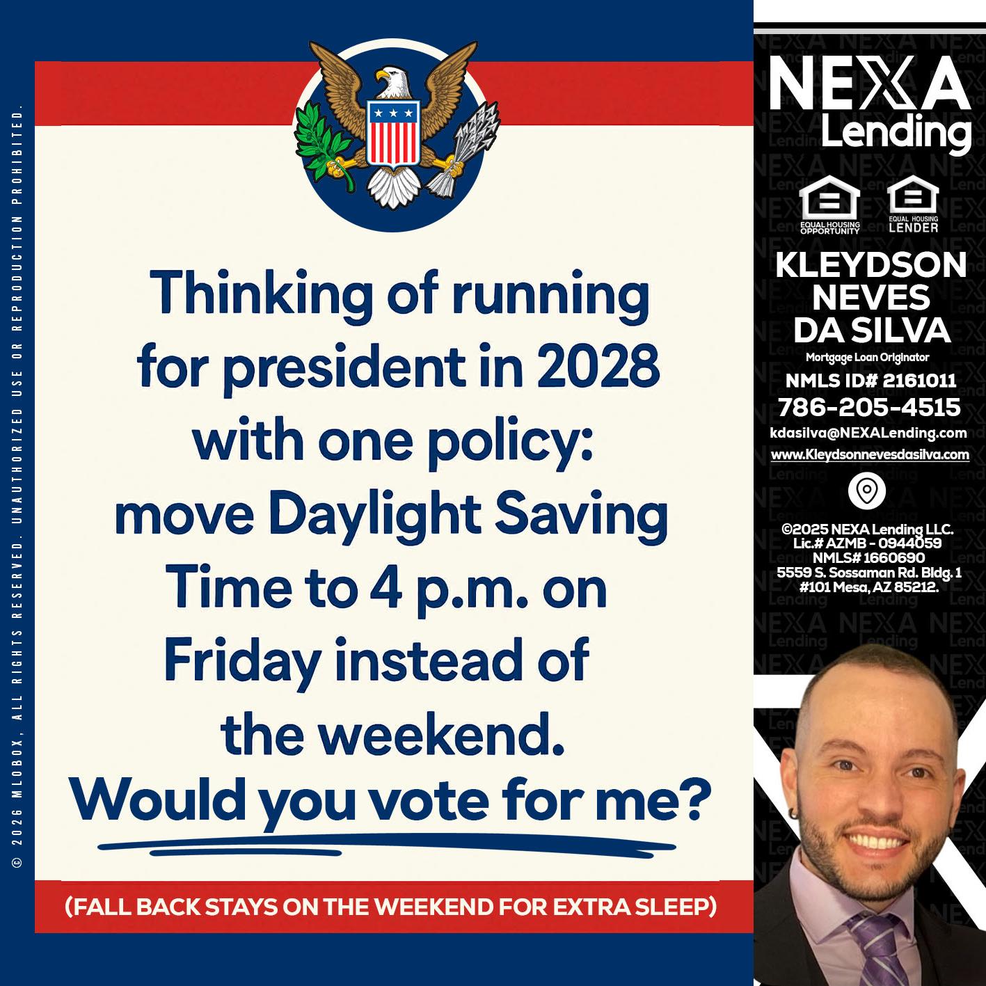THINKING OF RUNING - Kleydson Neves Da Silva -Mortgage Loan Originator