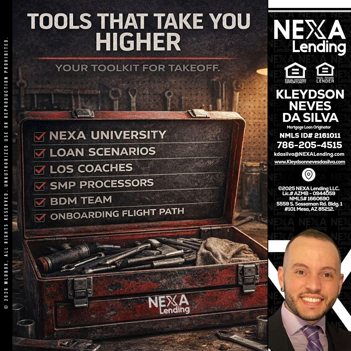 TOOLS THAT - Kleydson Neves Da Silva -Mortgage Loan Originator