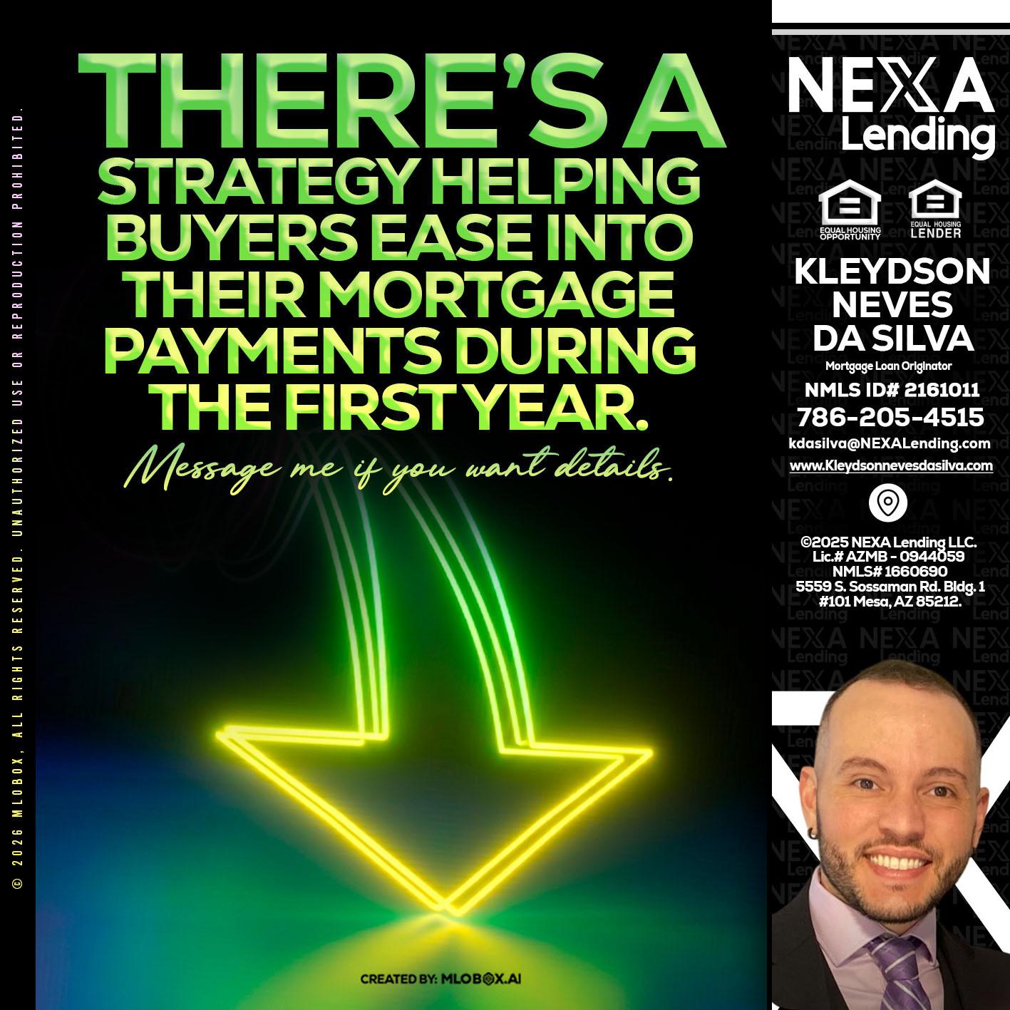 THERES A STATEGY - Kleydson Neves Da Silva -Mortgage Loan Originator