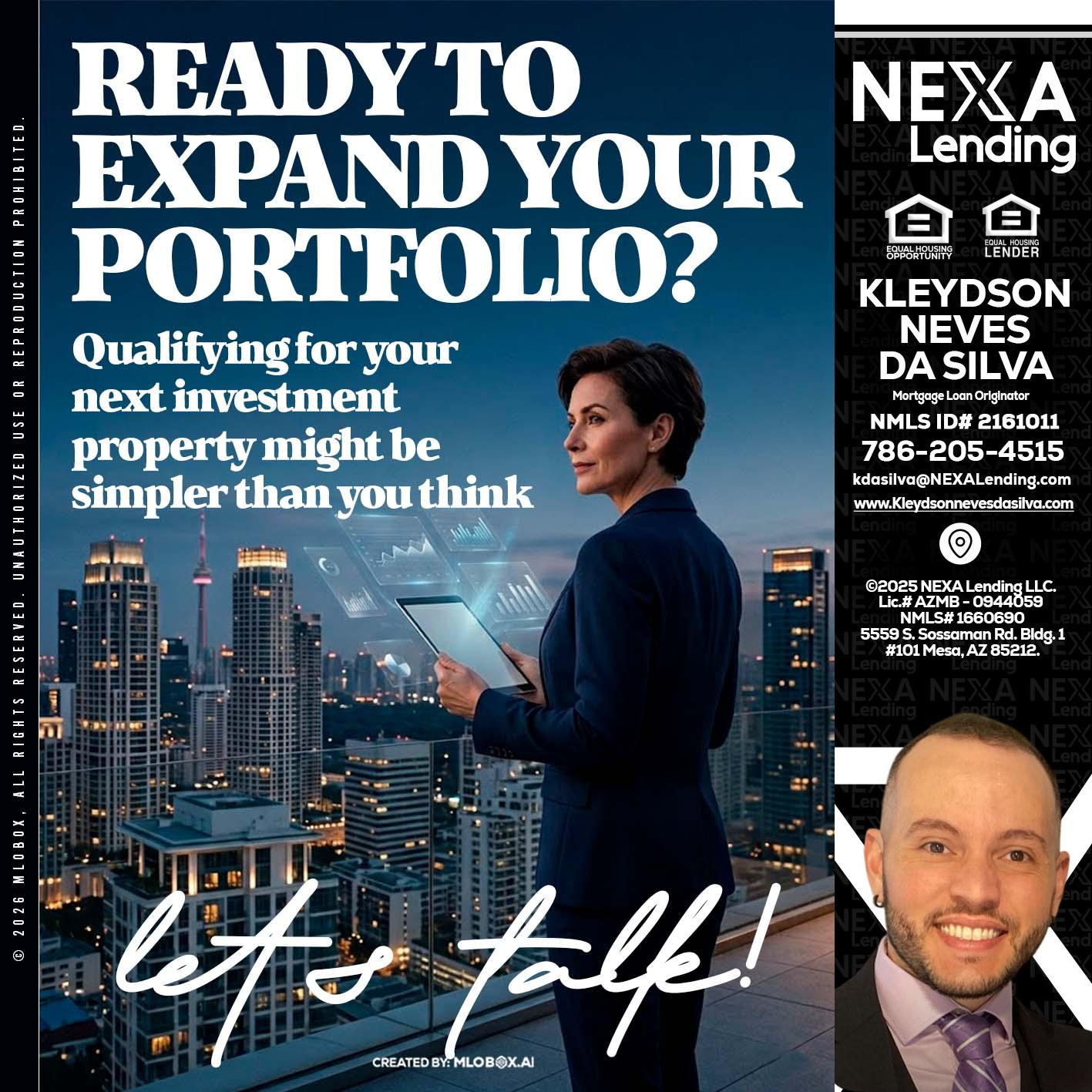 READY TO EXPAND - Kleydson Neves Da Silva -Mortgage Loan Originator