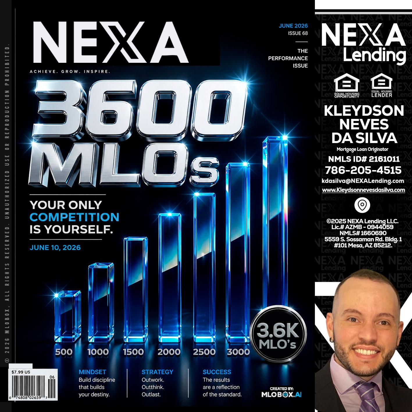 3600 MLOs - Kleydson Neves Da Silva -Mortgage Loan Originator