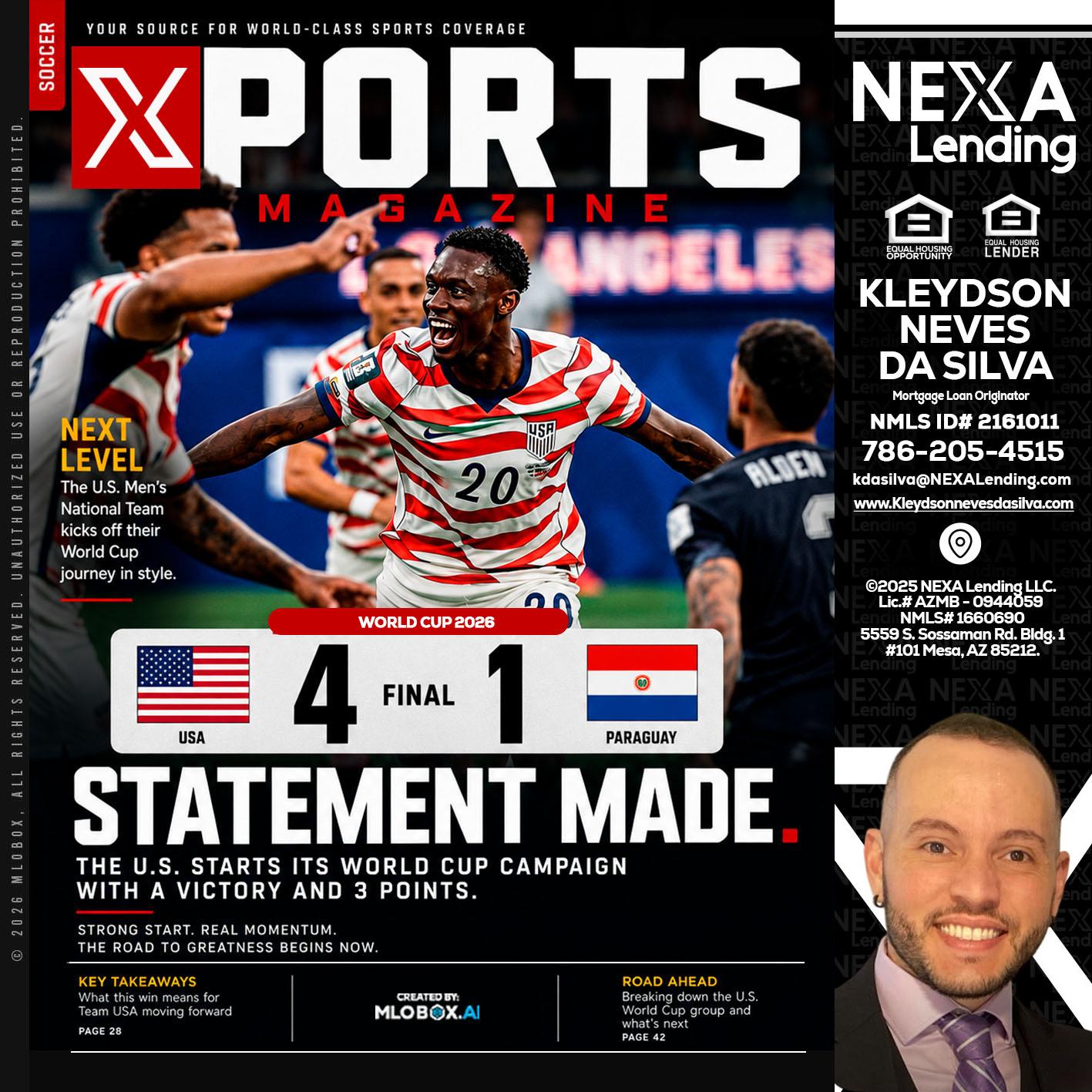 XPORTS - Kleydson Neves Da Silva -Mortgage Loan Originator