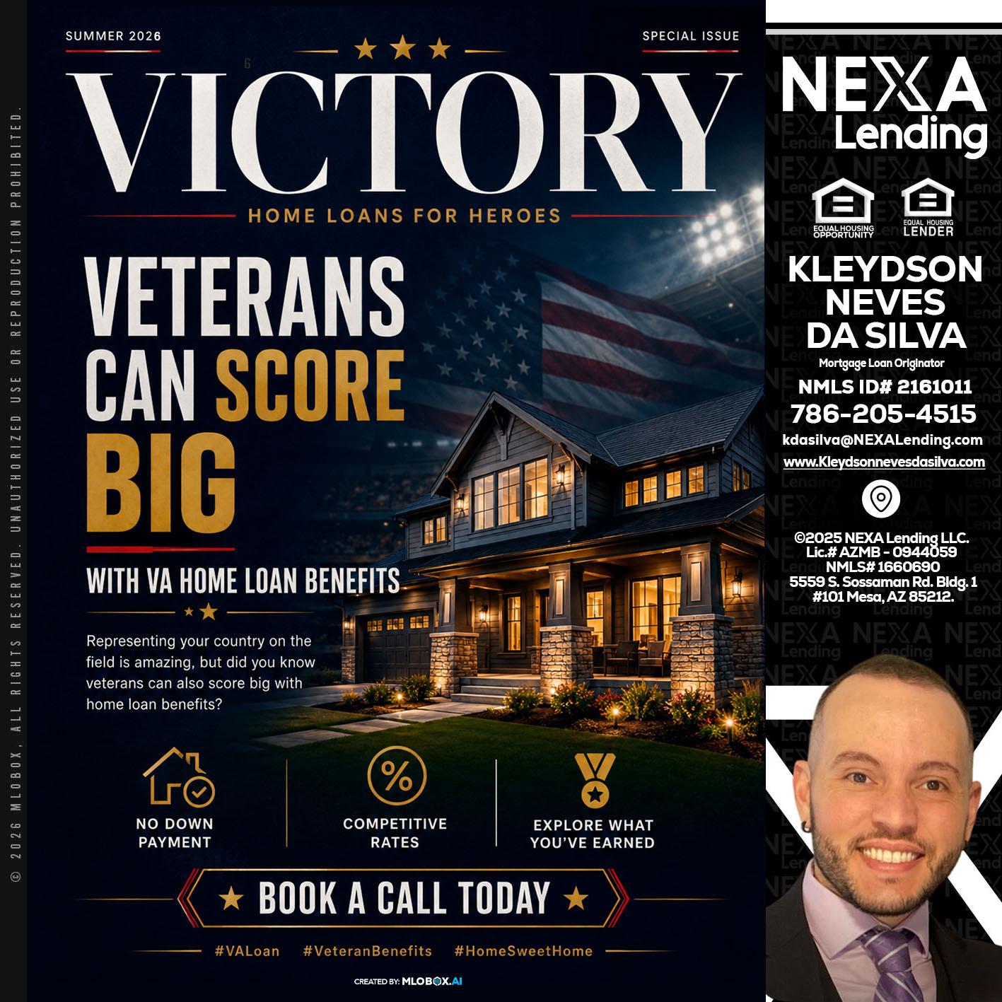 VICTORY - Kleydson Neves Da Silva -Mortgage Loan Originator