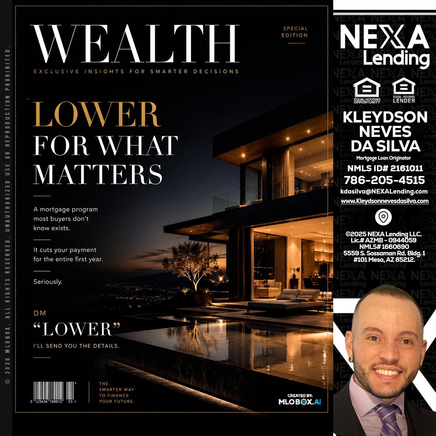 WEALTH - Kleydson Neves Da Silva -Mortgage Loan Originator