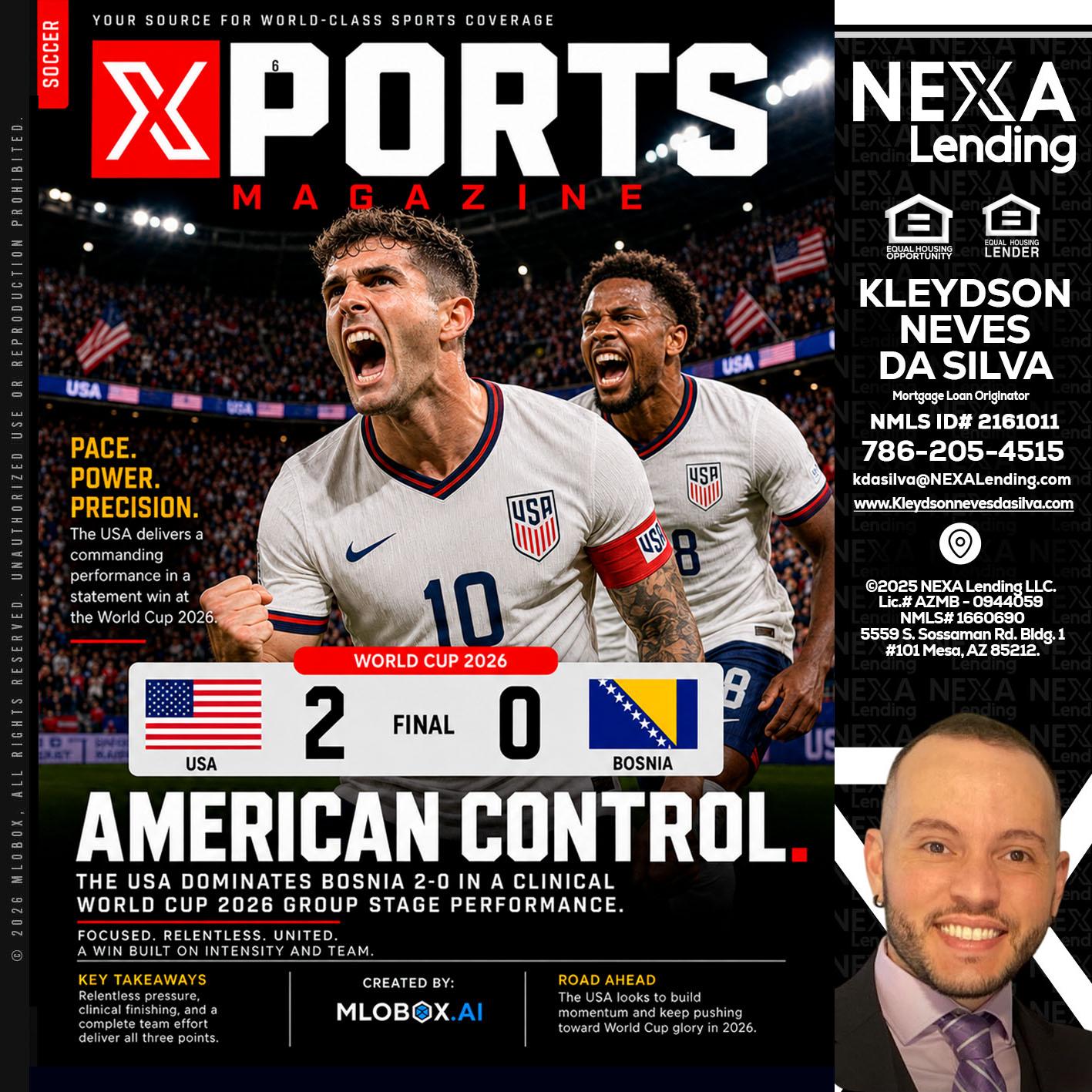 AMERICAN CONTROL - Kleydson Neves Da Silva -Mortgage Loan Originator