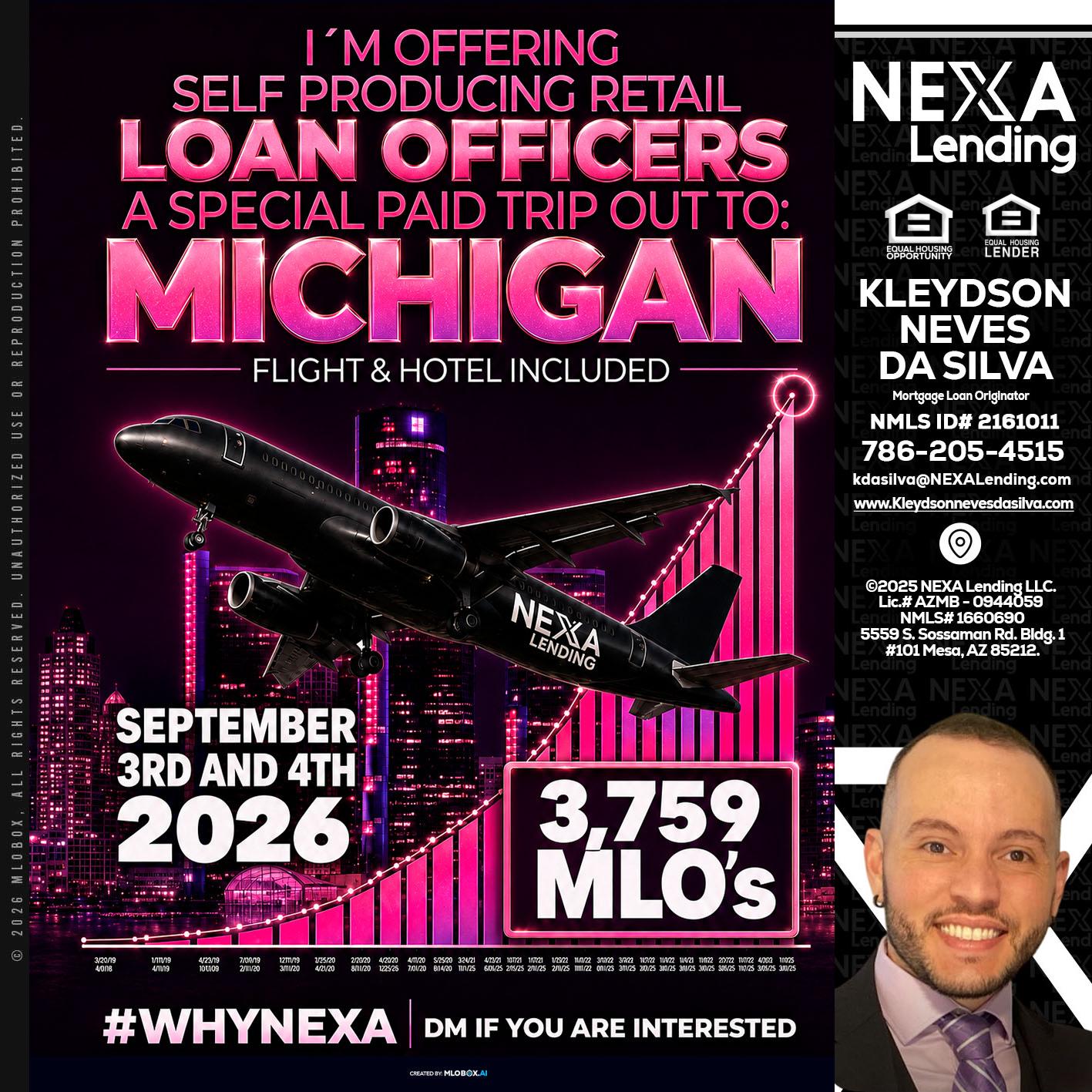 MICHIGAN TRIP - Kleydson Neves Da Silva -Mortgage Loan Originator