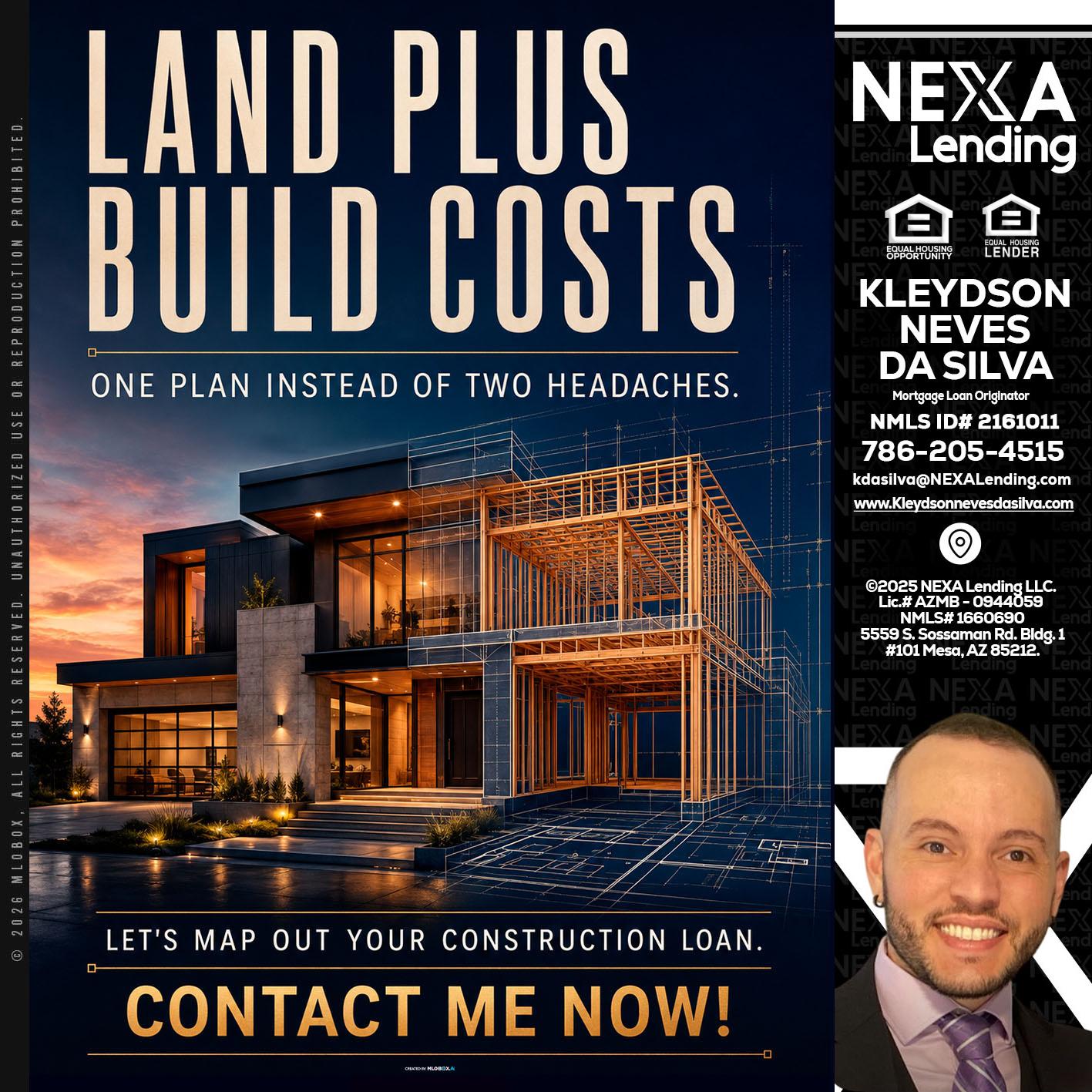 LAND PLUS - Kleydson Neves Da Silva -Mortgage Loan Originator